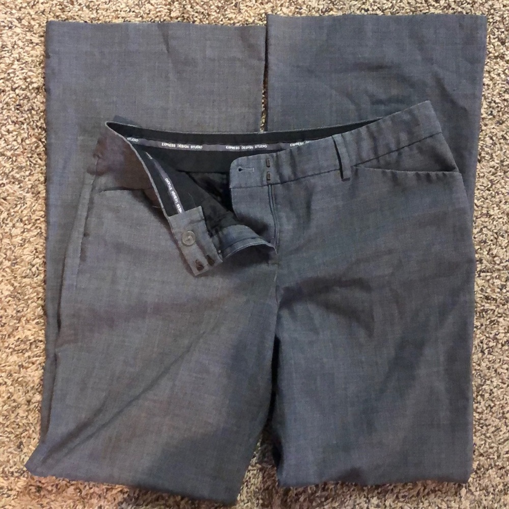 Express size 8 gray trousers